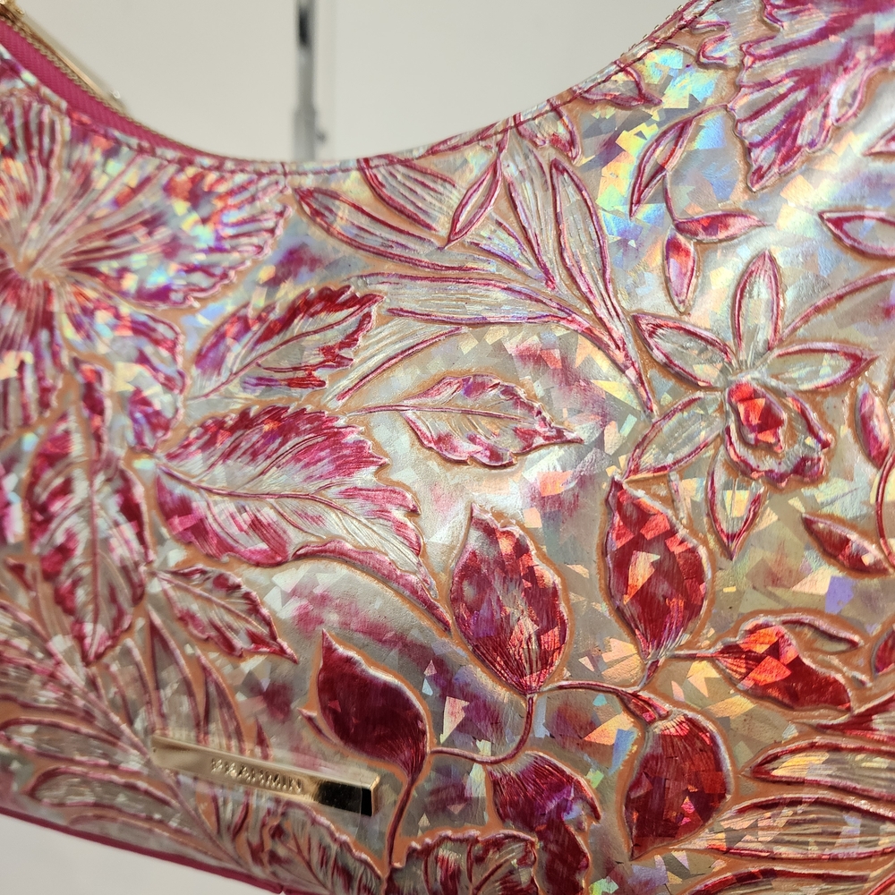 Floral Pink Designer Shoulder Bag - Picture 4 of 10